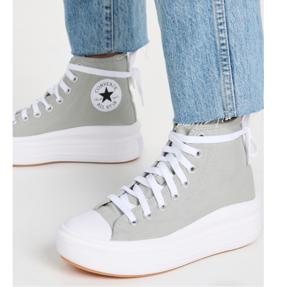 NWOT: Size 5.5 CONVERSE: Chuck Taylor All Star Move Platform Hi Sneakers